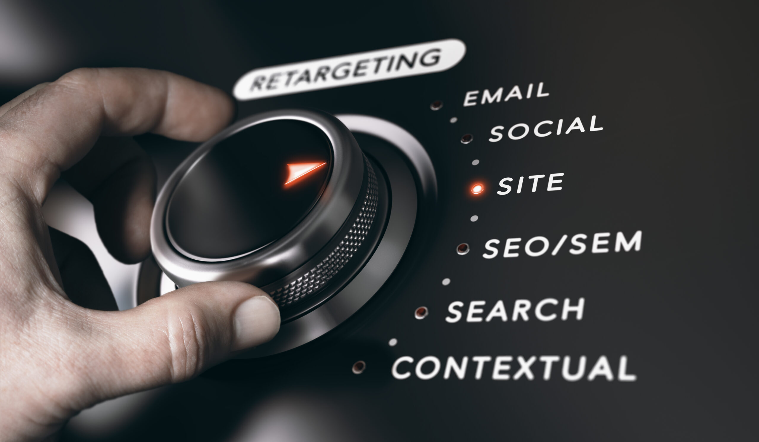Retargeting or Remarketing Concept